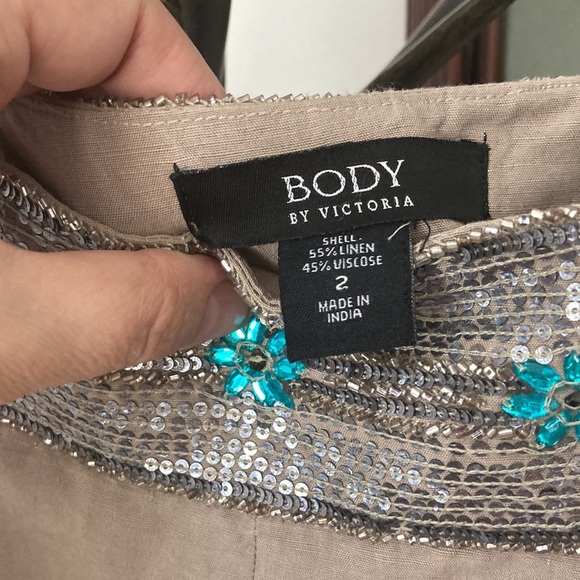 Victoria Secret Vintage Linen Blend Skirt Size 2 - Picture 9 of 10